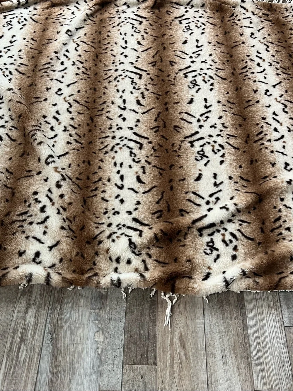 Jac + Jae Designs Animal Print Heirloom Blanket